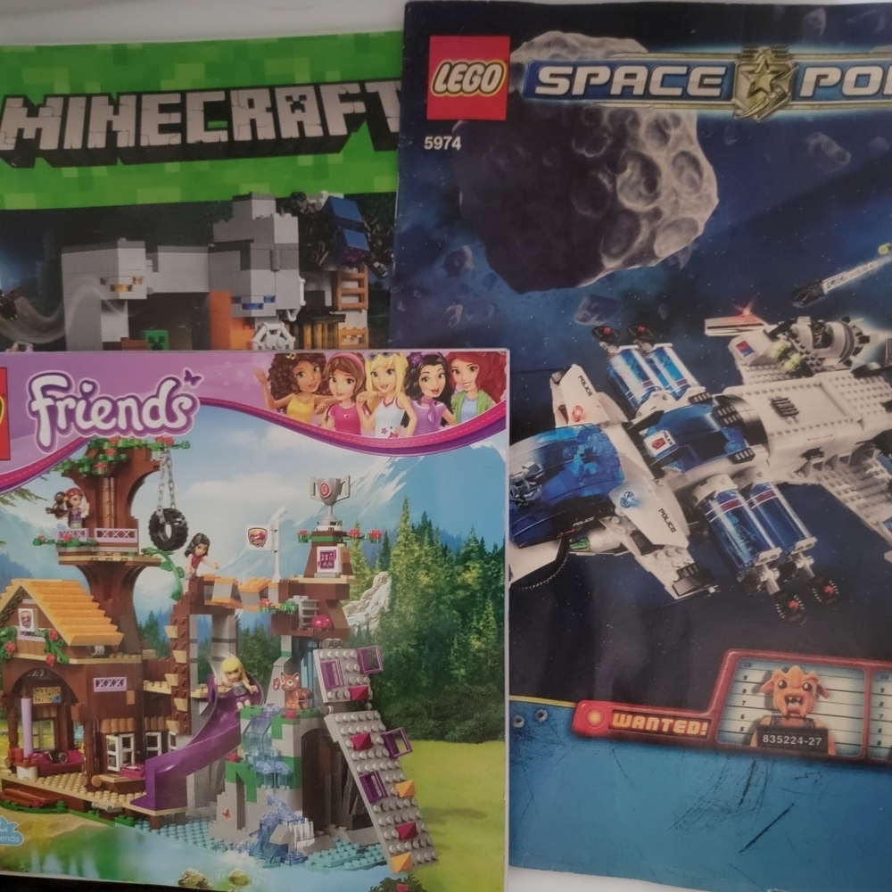 Lego Manual Lot bulk L2 can not be bundled